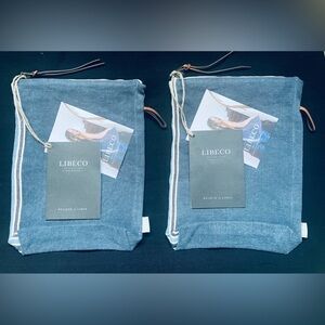 TWO BRAND NEW LIBECO FINE BELGIUM LINEN “THE GALLOPER”CARRYALL WITH TAGS!!